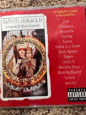 Nativity In Black II CD Black Sabbath Tribute Ozzy System Of A Down Pantera Slay